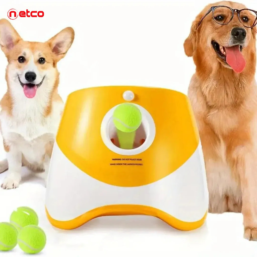 Lanzador Automático de Pelotas para Perros: Diversión y Ejercicio Sin Fin para Tu Mascota