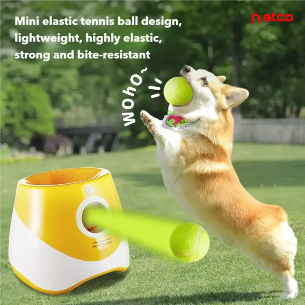 Lanzador Automático de Pelotas para Perros: Diversión y Ejercicio Sin Fin para Tu Mascota