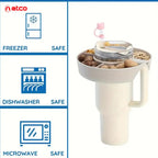 Multi-Compartment Insulated Snack Tray