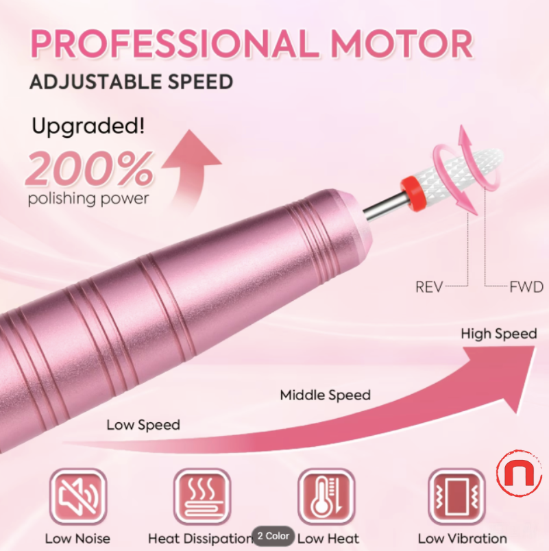 Taladro de uñas eléctrico de 12000 RPM