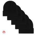 Gorros Beanie Ligeros Resistentes al Frío - Paquete de 5