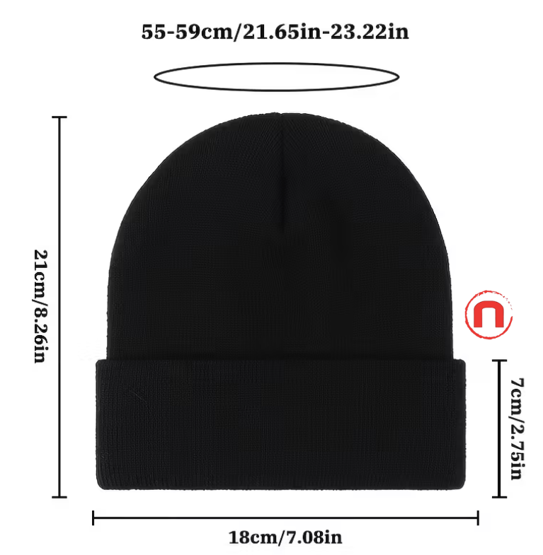 Gorros Beanie Ligeros Resistentes al Frío - Paquete de 5