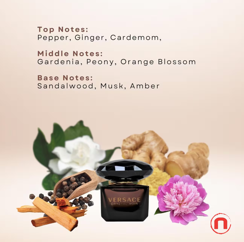 Versace Crystal Noir Eau De Toilette