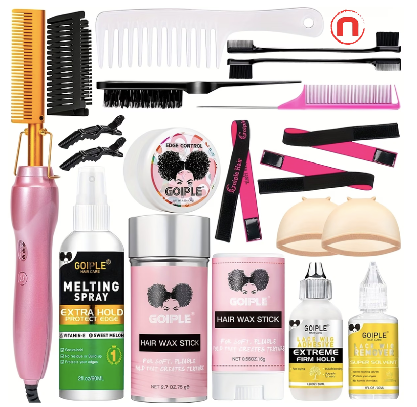 Premium Electric Wig Styling Kit