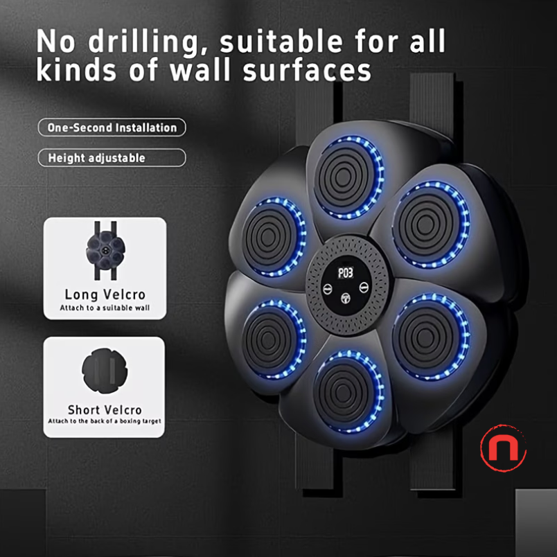 Smart Electronic Music Boxing Machine with Gloves