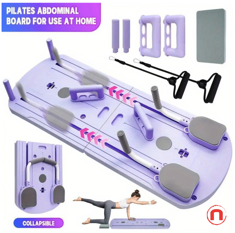 8-in-1 Foldable Pilates Board