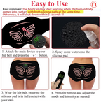 Electric Hip Trainer & Muscle Stimulator with Remote Control