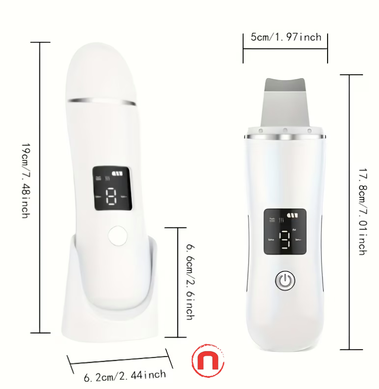 Cepillo de limpieza facial eléctrico portátil ASANI,
