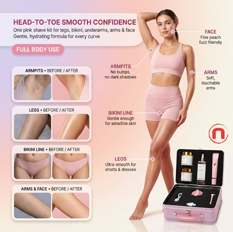 Valentine’s Limited Edition 5-in-1 Women’s Shaving Set