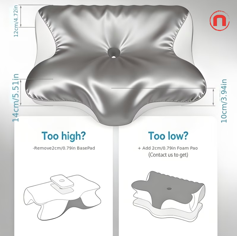 Ergonomic Cervical Support Pillow