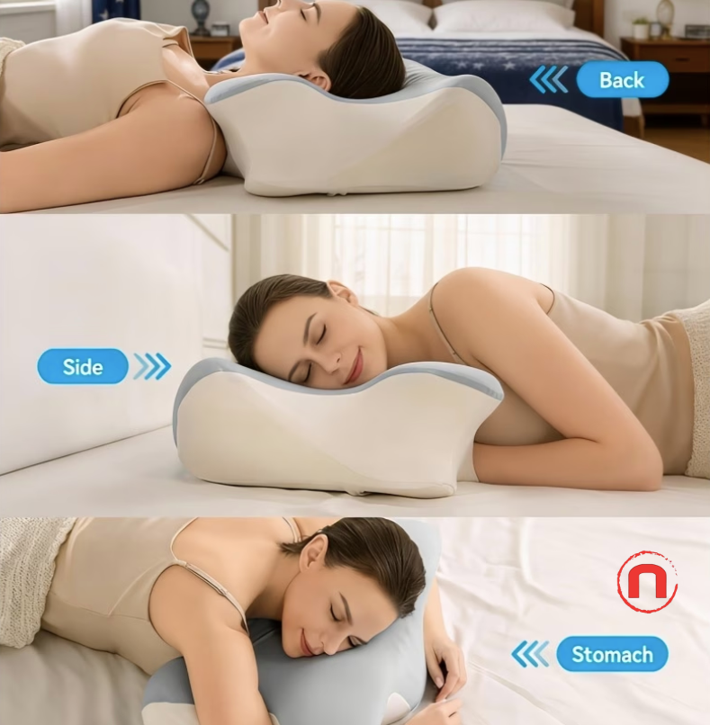 Ergonomic Cervical Support Pillow