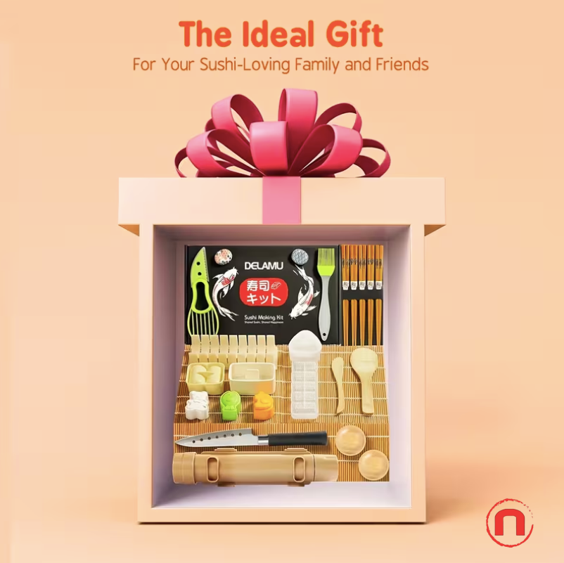 9/27-Piece Sushi Making Kit