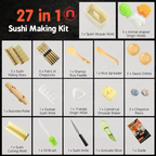 Kit para preparar sushi de 9/27 piezas