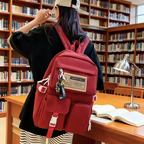 Set de mochila escolar de 5 piezas