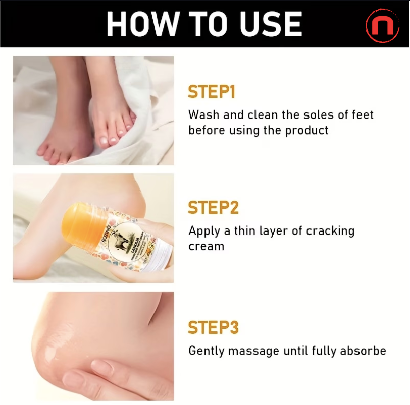 Cracked Heel Repair Foot Cream Stick – 40g Moisturizing Balm