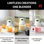 Portable Blender Juicer – 33oz USB-C Rechargeable (Sweet Pink)