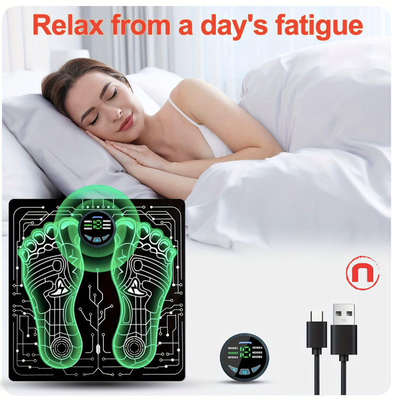Portable Foot Massager with TENS Technology – Foldable Relaxation Device