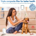 Plug-In Ionic Air Purifier Set 6 Pack (Filter-Free & Silent)