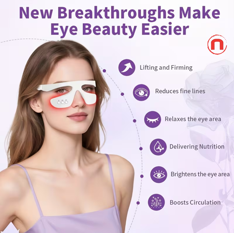 Red Light Eye Massager – Dark Circles & Wrinkle Care Device