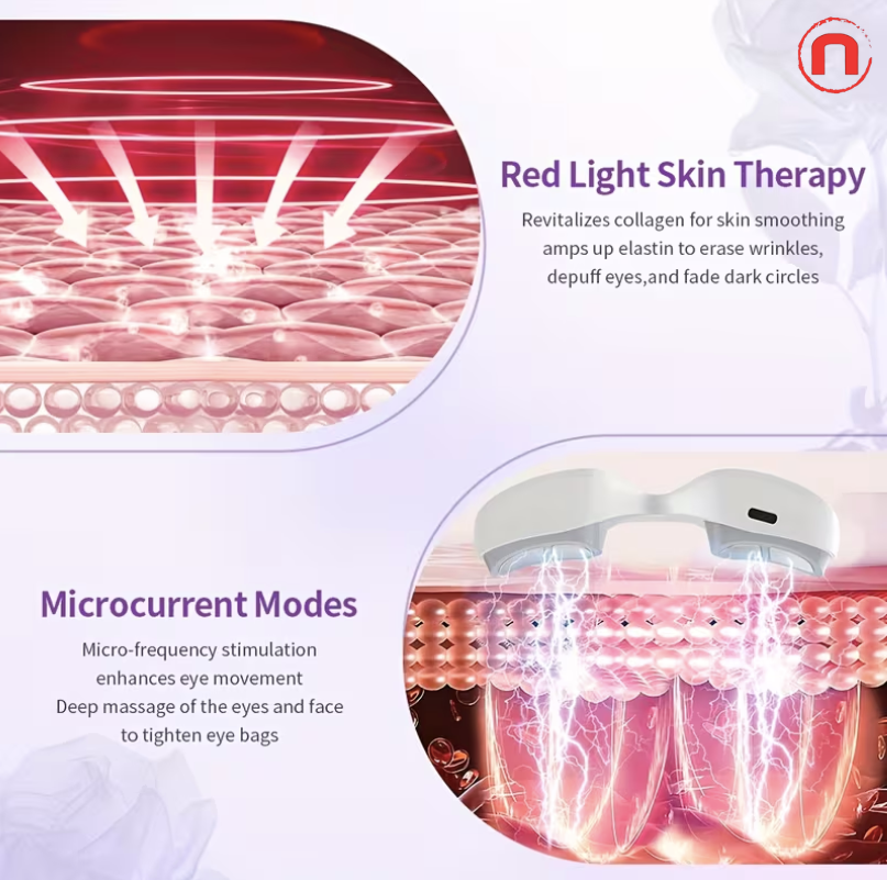 Red Light Eye Massager – Dark Circles & Wrinkle Care Device