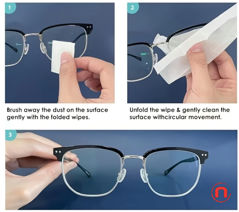 500 Lens Cleaning Wipes – Individually Wrapped, Streak-Free Care