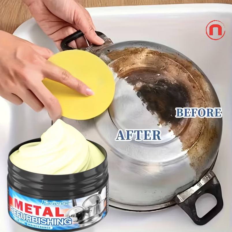 Heavy-Duty Cleaning Paste for Ovens & Cookware – Burn & Grease Remover