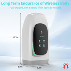 Hand Massager with Heat & Compression – Portable Rechargeable Relief