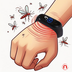 5-Pack Elegant Mosquito Repellent Bracelets – Outdoor Protection for Everyone