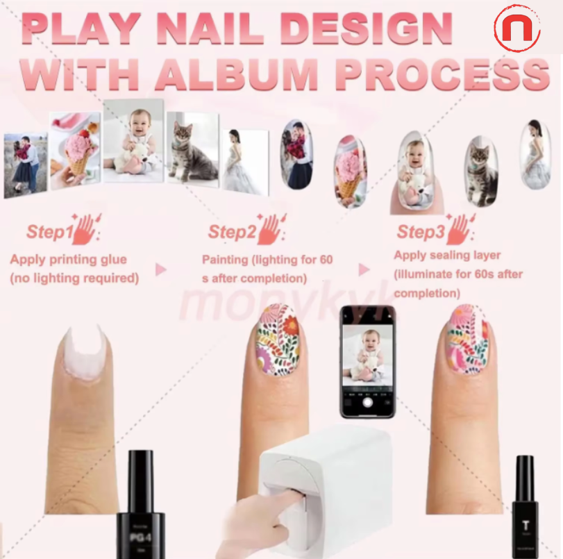 O2nails-3d Portable Mobile Nail Printer 💅✨