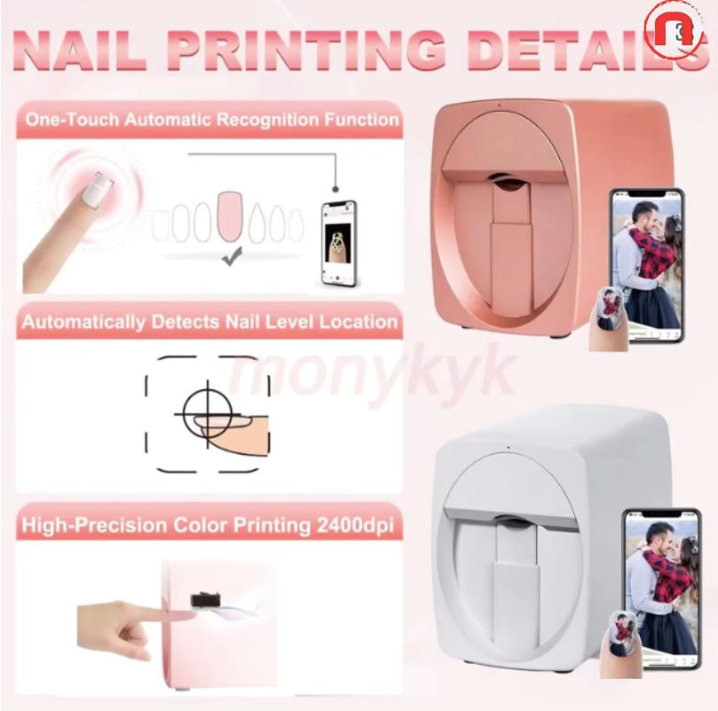 O2nails-3d Portable Mobile Nail Printer 💅✨