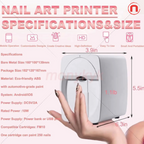 O2nails-3d Portable Mobile Nail Printer 💅✨