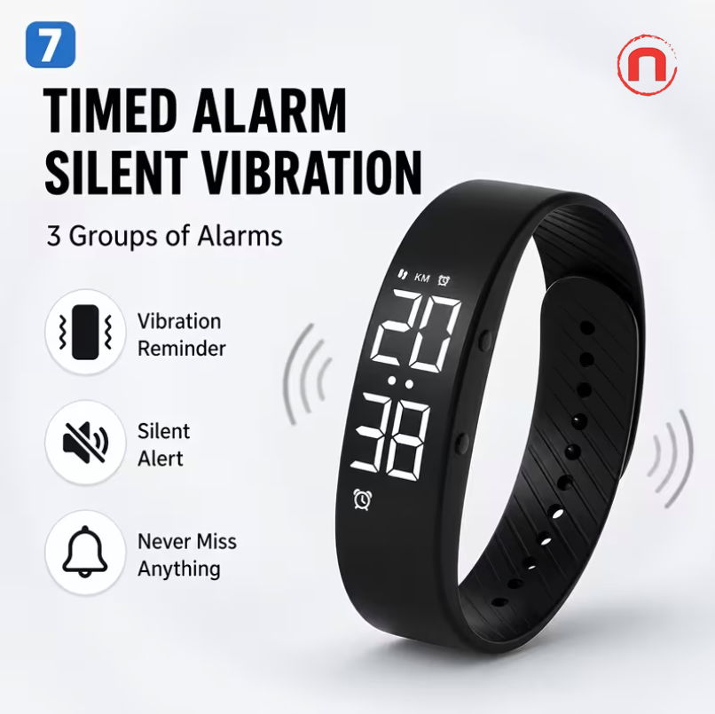 Smart Fitness Watch 🖤⚡