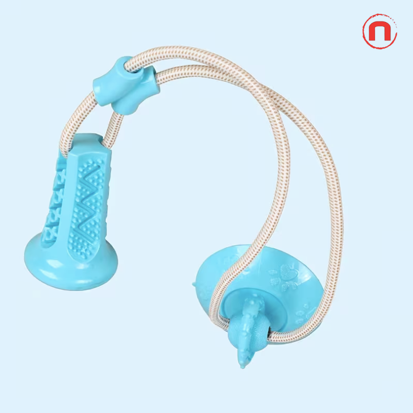 🐾 Interactive Dog Chew Toy with Treat Dispenser