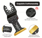 🔧 18PCS Titanium Oscillating Multi-Tool Blade Set