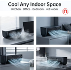 ❄️ Portable Ice Mist Cooling Fan
