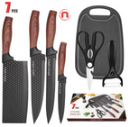 Professional 7-Piece Kitchen Knife Set 🔪👨‍🍳✨