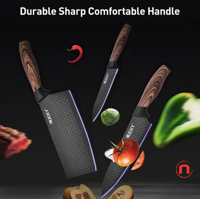 Professional 7-Piece Kitchen Knife Set 🔪👨‍🍳✨