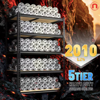 Heavy-Duty 5-Tier Metal Storage Shelving Unit 🏠🔩📦