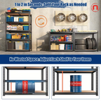 Heavy-Duty 5-Tier Metal Storage Shelving Unit 🏠🔩📦