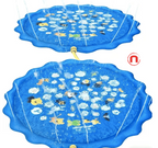 Durable Outdoor Dog Splash Bath Pool – 2-Piece Set 🐶💦🌞