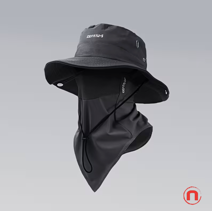 2-Pack Wide Brim Outdoor Sun Hats 🌞🎣🖤