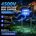 4500V Solar Mosquito Killer ⚡🦟🌞