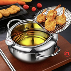 3.4L Stainless Steel Deep Fryer 🍤🔥🍟