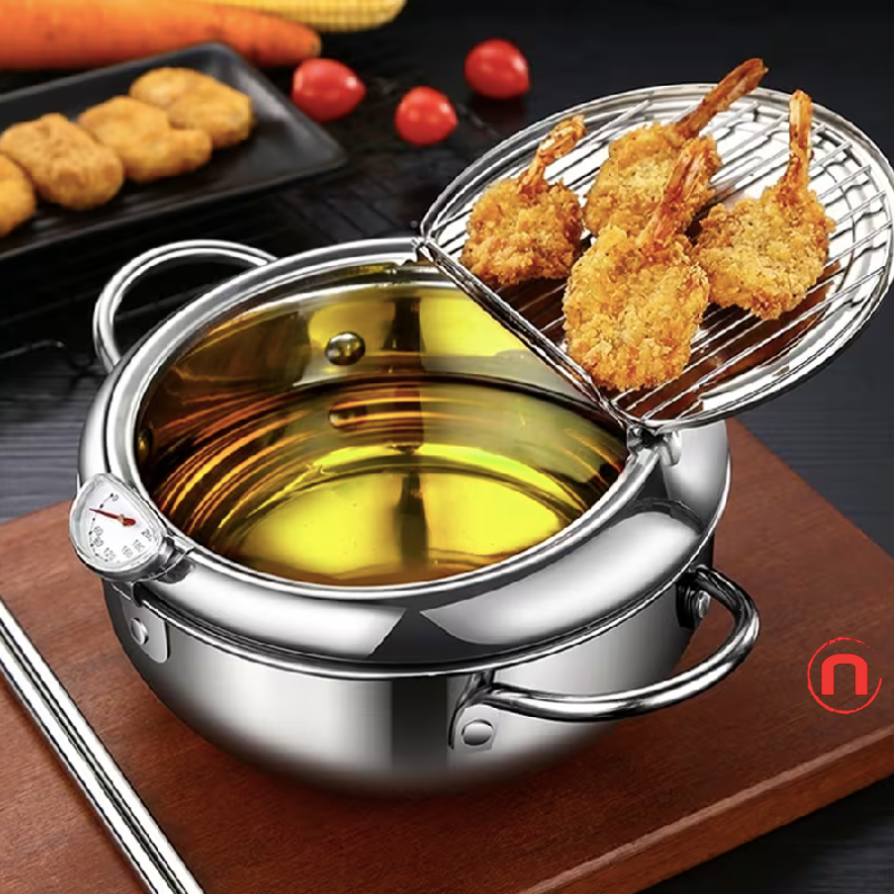 3.4L Stainless Steel Deep Fryer 🍤🔥🍟