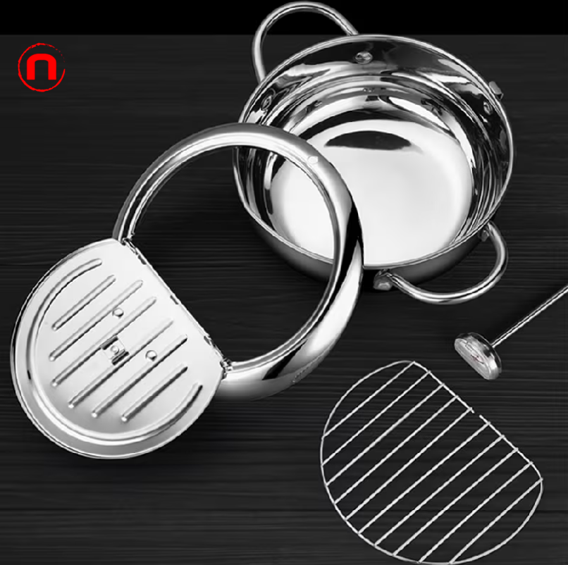 3.4L Stainless Steel Deep Fryer 🍤🔥🍟
