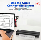 N80 Portable Inkless Thermal Printer 🖨️📱✨