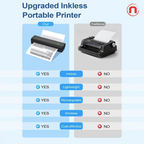 N80 Portable Inkless Thermal Printer 🖨️📱✨