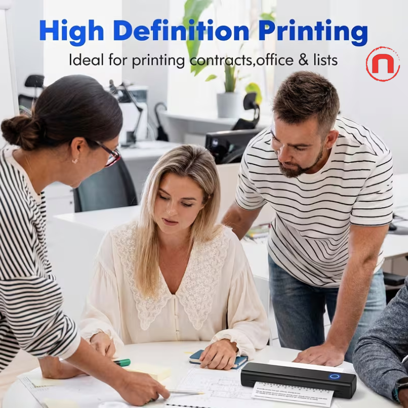 N80 Portable Inkless Thermal Printer 🖨️📱✨