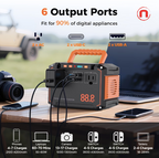 TAKKI Portable Solar Generator 88.8Wh 🔋☀️⚡