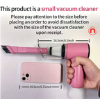 Portable 12V Handheld Car Vacuum Cleaner 🚗✨💗